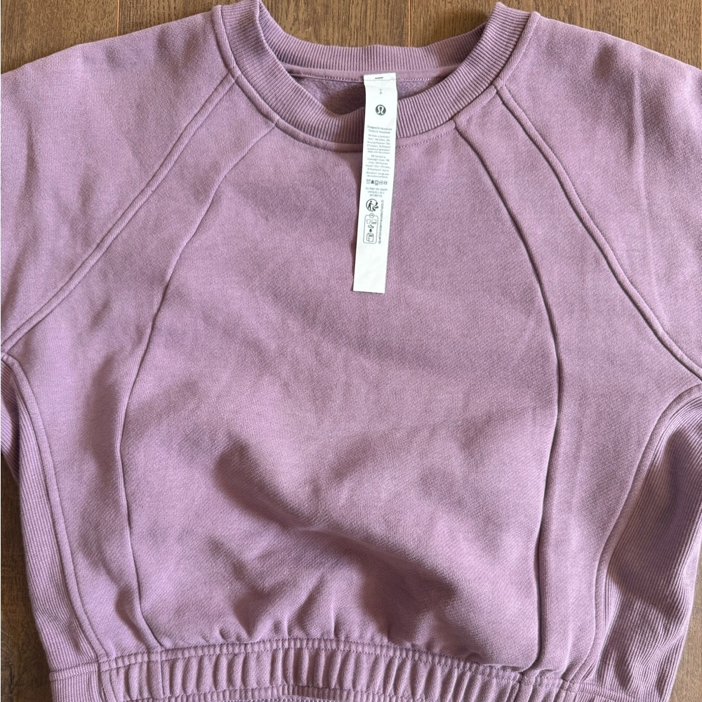 Lovely in Lavendar! Lululemon scuba set - Picture 2 of 2